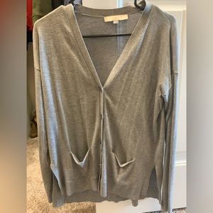 Loft Grey Cardigan